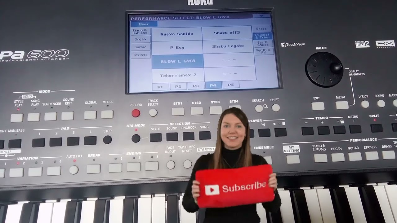 ¿Cómo calibrar la pantalla del teclado Korg Pa600 en menos de un minuto?  Fácil y rápido