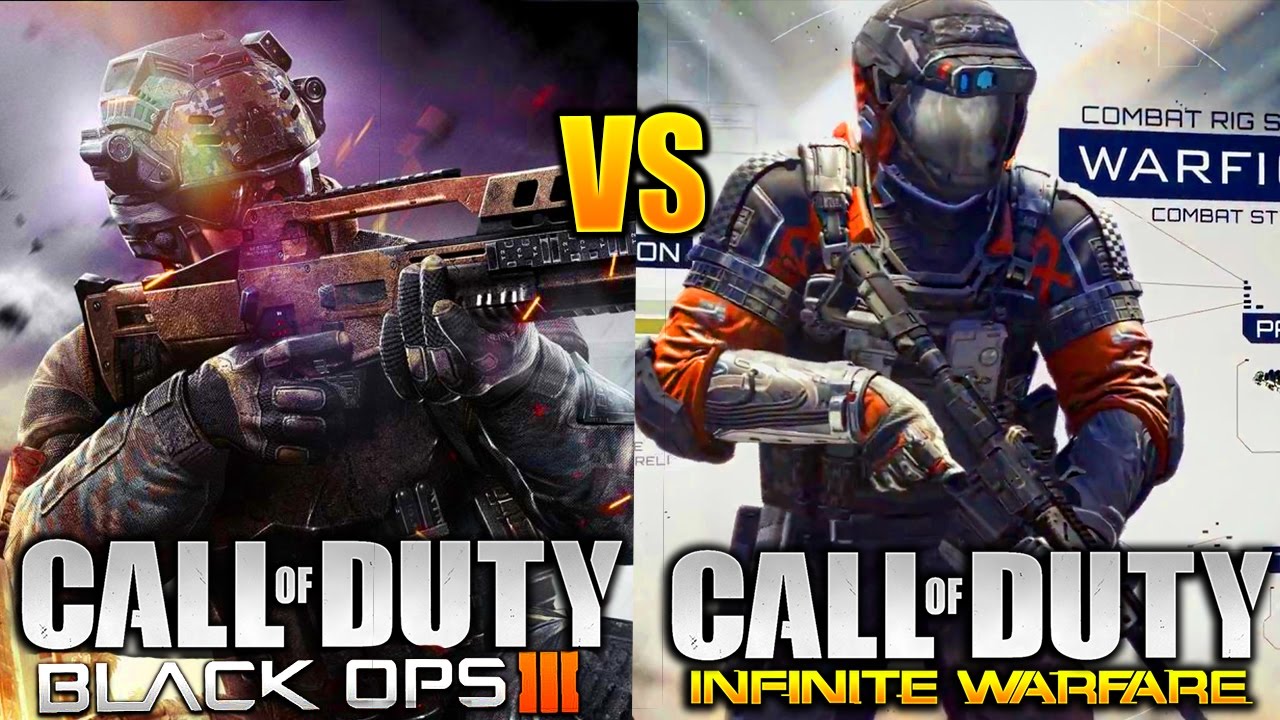CALL OF DUTY BLACK OPS 3 vs CALL OF DUTY INFINITE WARFARE! COD BO3 vs Infinite Warfare Multiplayer!