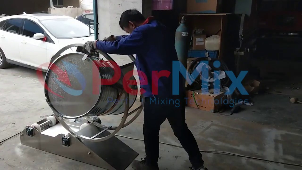 Industrial Mixers and Mixing Equipment  - PerMix PDR 200 Drum mixer