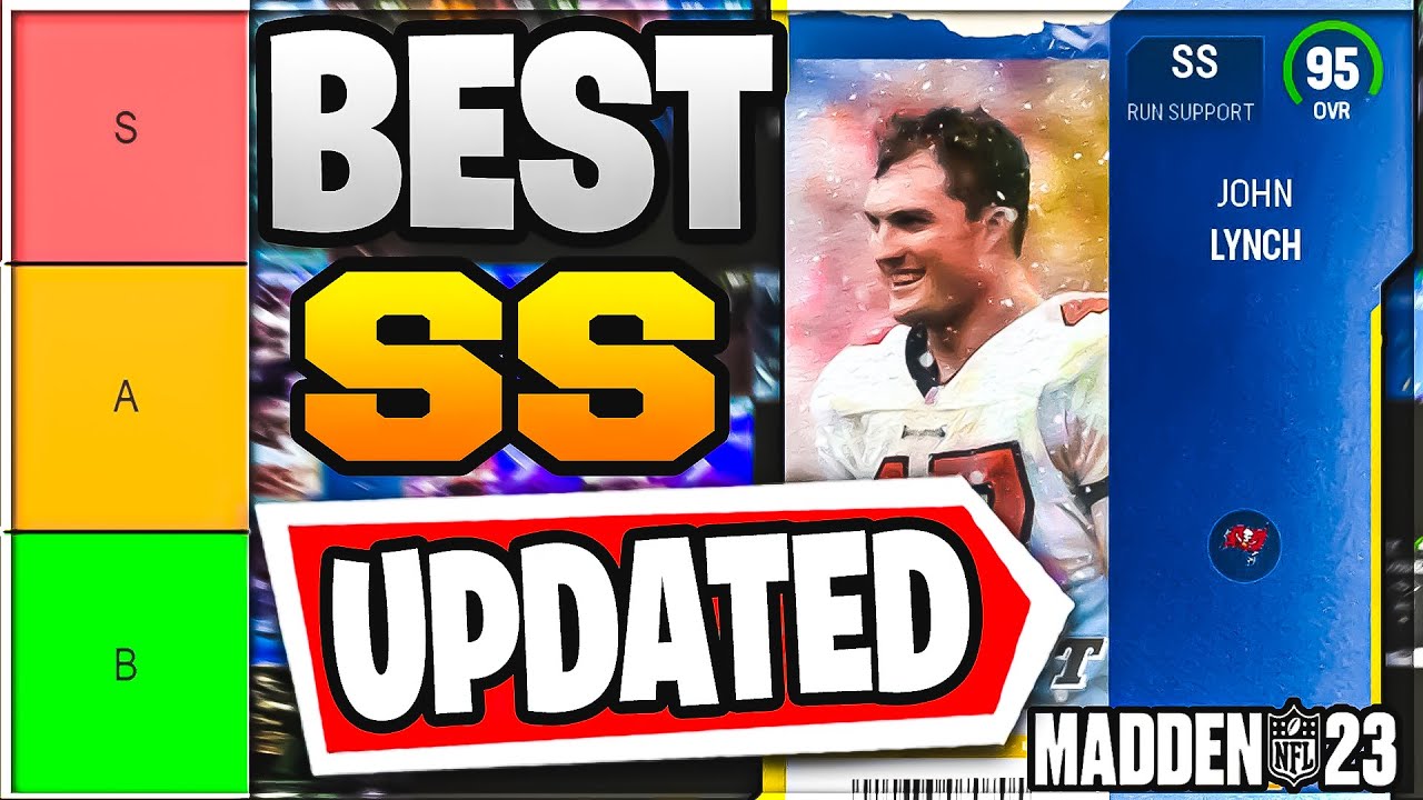 RANKING THE BEST STRONG SAFETIES IN MADDEN 23 ULTIMATE TEAM (BEST SS MADDEN 23) DECEMBER UPDATE