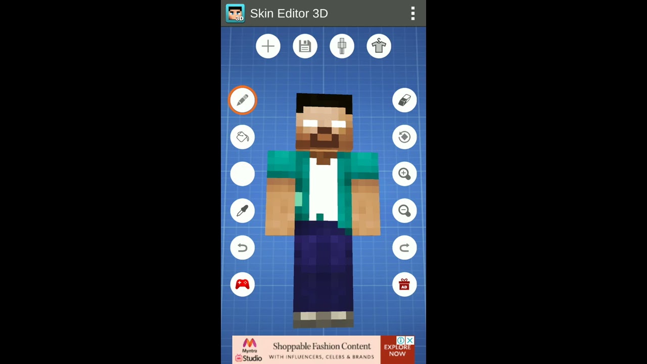 How to Make XD James Skin in Skin Editor 3D
