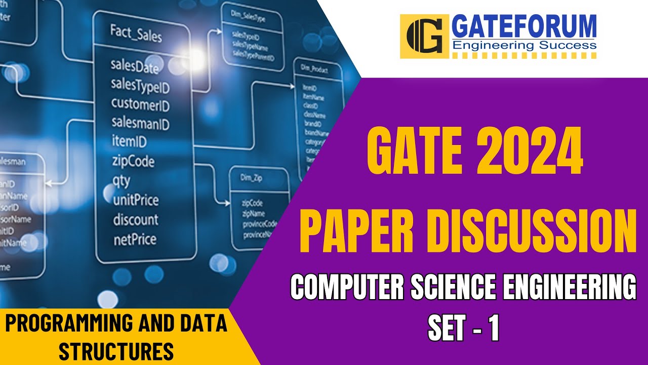 GATE 2024 Exam Detailed Solution I Programming Data Structures I Set 1I Computer Science Engineering