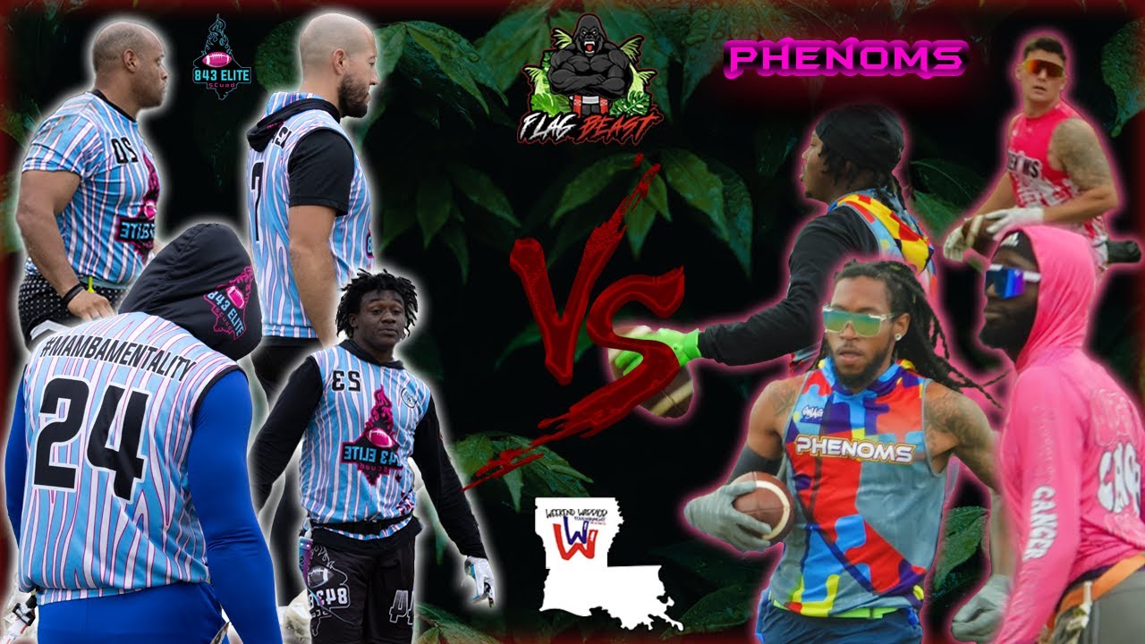 5 on 5  | 843 Elite Vs Phenoms | Weekend Warrior Tournament Series | Flag Beast