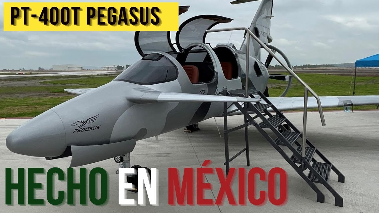 Así va el proyecto del ultra moderno avión mexicano PT-400