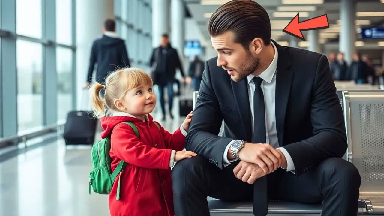 Anche Tu Sei Perso La Domanda Di Una Bambina Al Milionario CEO All Aeroporto E Cio Che Fece Dop