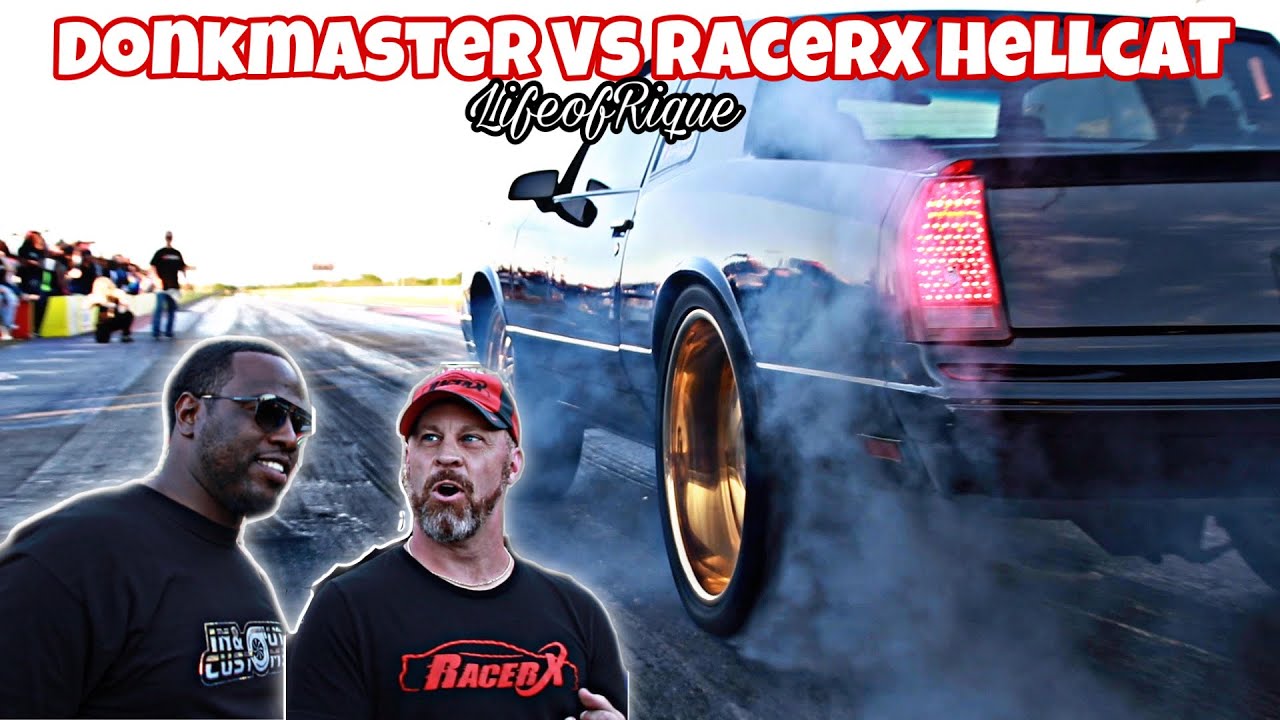 Donkmaster Vs Racer X | Grudge Race | Texas Motorplex | YouTuber Call out | LifeofRique