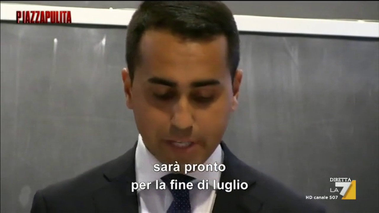 Di Maio: Harvard in a day