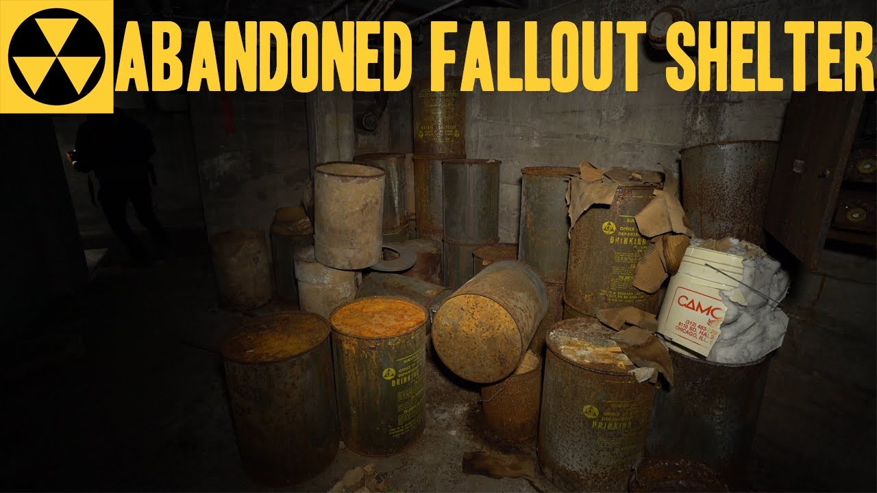 Basement Fallout Shelter in High School's Boiler Room