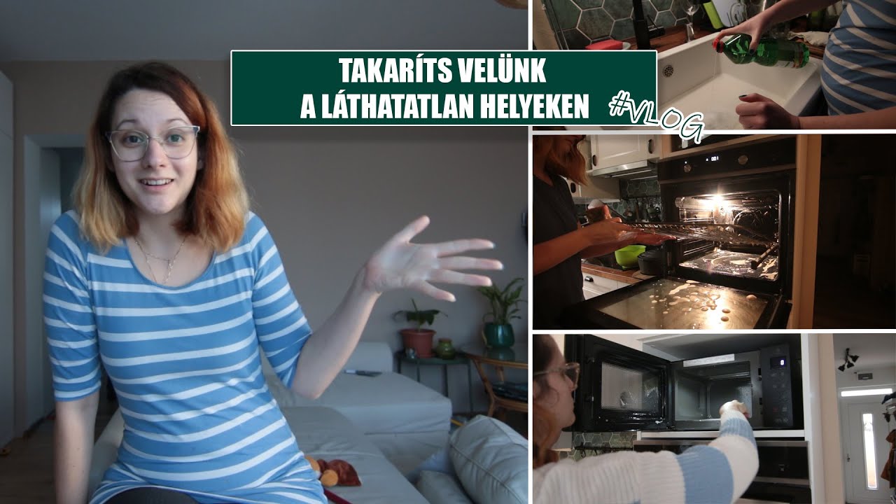 TAKARÍTS VELÜNK | Nézzünk be a láthatatlan helyekre #vlog #cleanwithme #takarítás