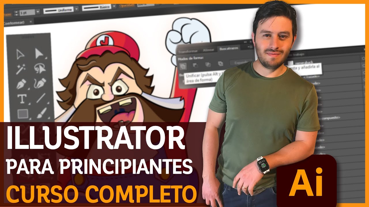 Adobe Illustrator para Principiantes | CURSO COMPLETO Gratis