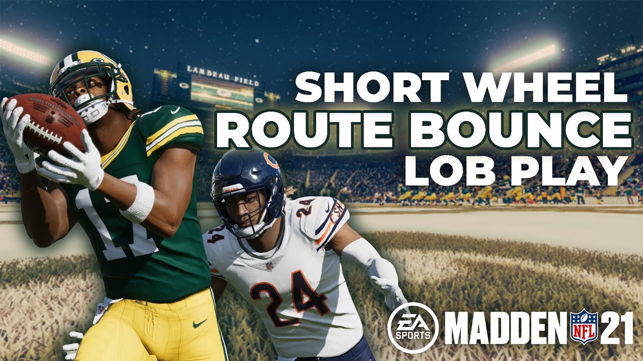 Use This Route Bounce vs. Man Coverage in Madden 21