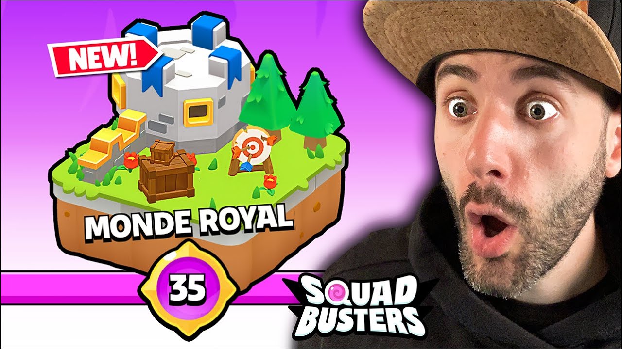 Je DÉBLOQUE le MONDE ROYALE sur SQUAD BUSTERS ! (J'était pas prêt)