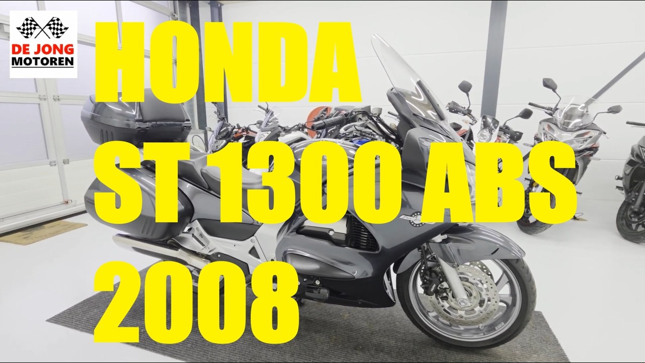 OCCASION:  HONDA ST 1300 PAN EUROPEAN ABS 2008 38.241KM!