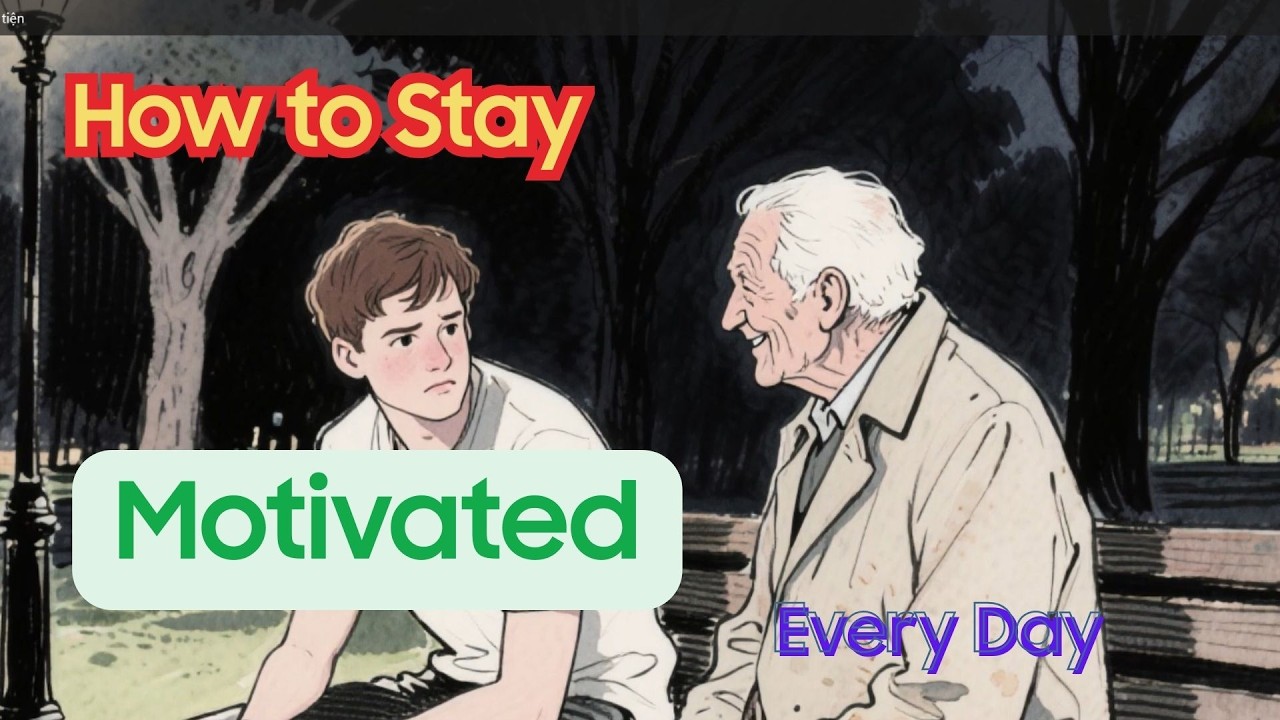 English Story Podcast | How to Stay Motivated Every Day | Daily English Listening Practice