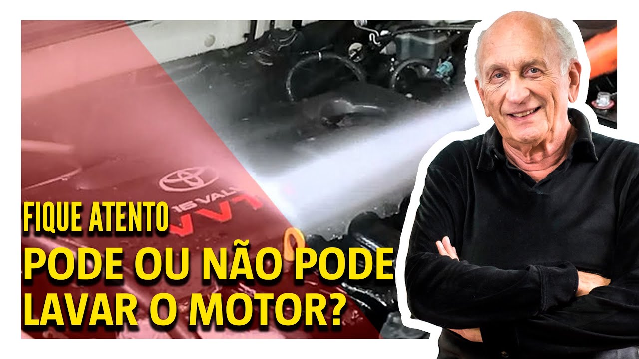 Lavar o motor: pode ou n&atilde;o pode?