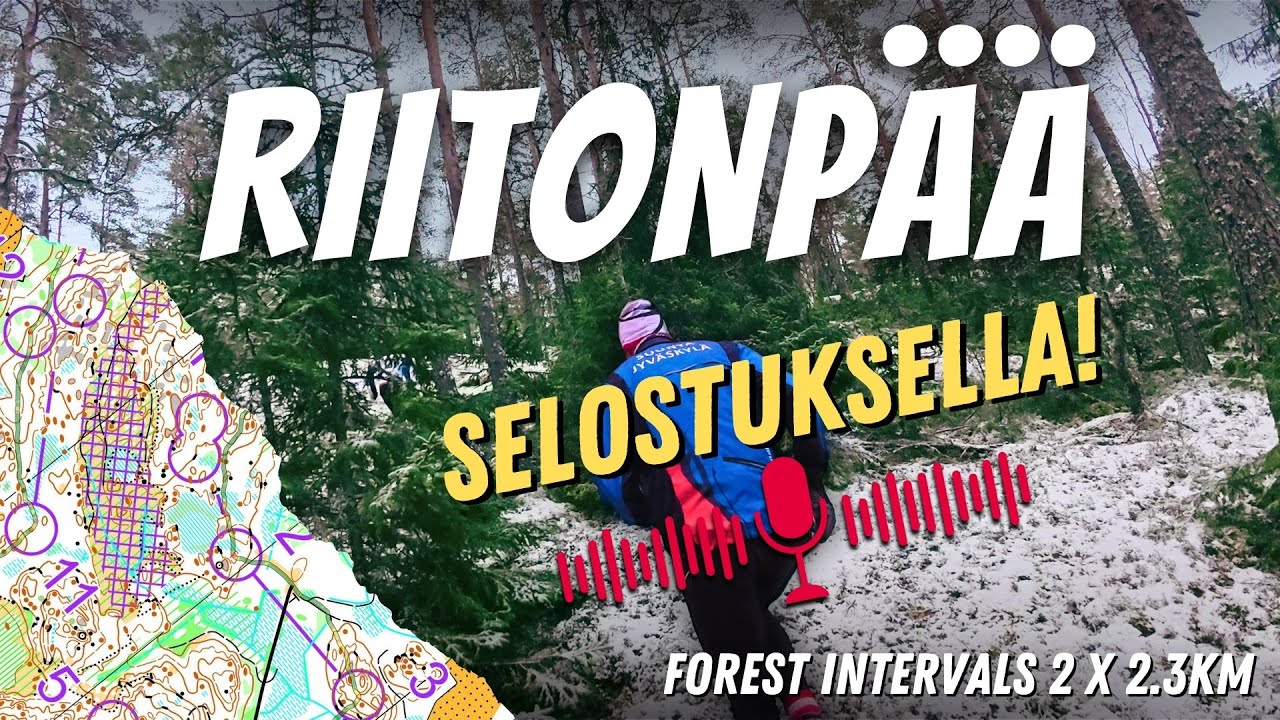 🗺️🌲Yhteislähtö selostuksella! | 📹Suunnistus