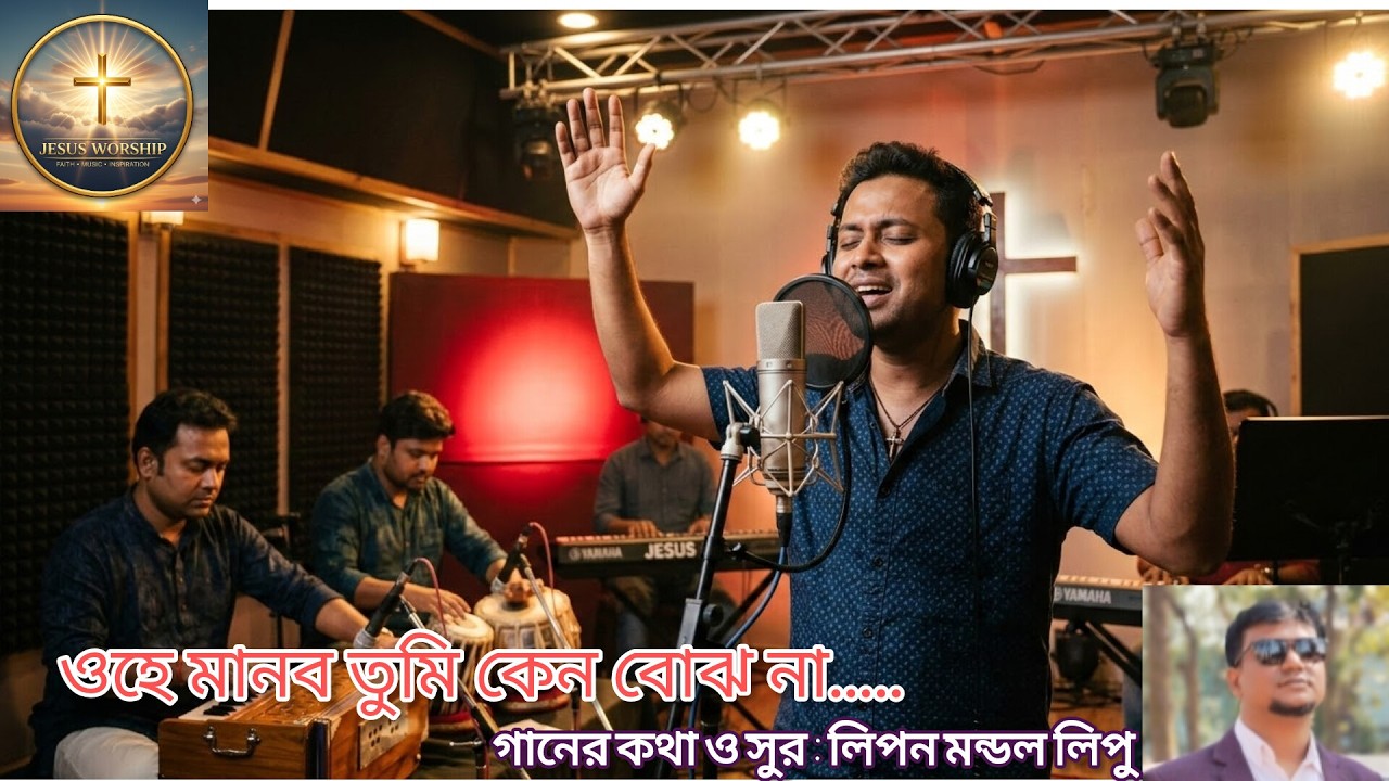 গান: ওহে মানব, তুমি কেন বোঝ না| গানের কথা ও সুর : লিপন মন্ডল লিপু| Bengali Christian Worship Song |