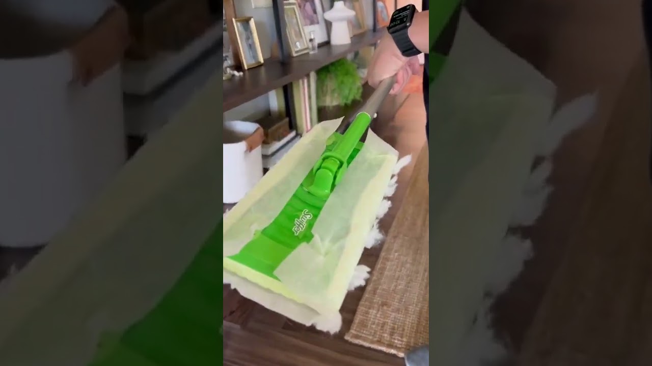 Swiffer Sweeper: Your 2-in-1 Secret to Spotless Floors! #shorts