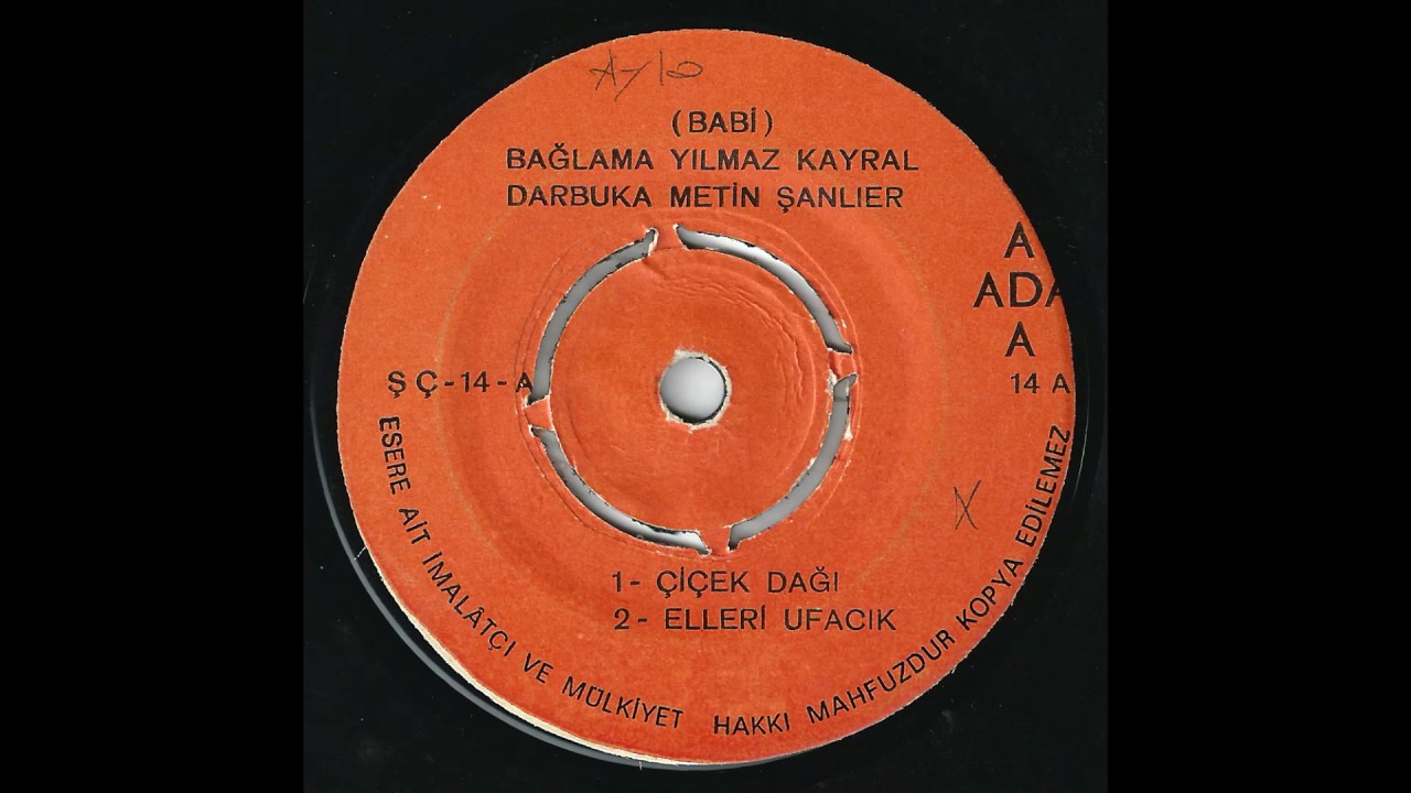 Urfalı Babi ‎– Çiçek Dağı / Elleri Ufacık / Konyalı / Mevlana