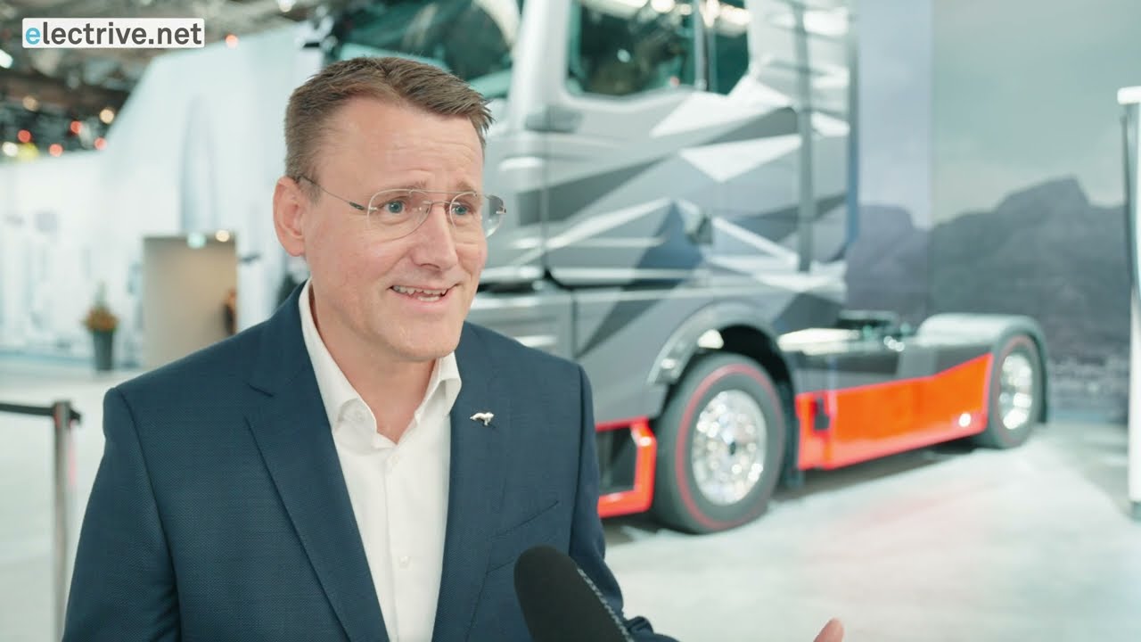 MAN-Chef Alexander Vlaskamp über die Elektrifizierung des Lkw-Fernverkehrs
