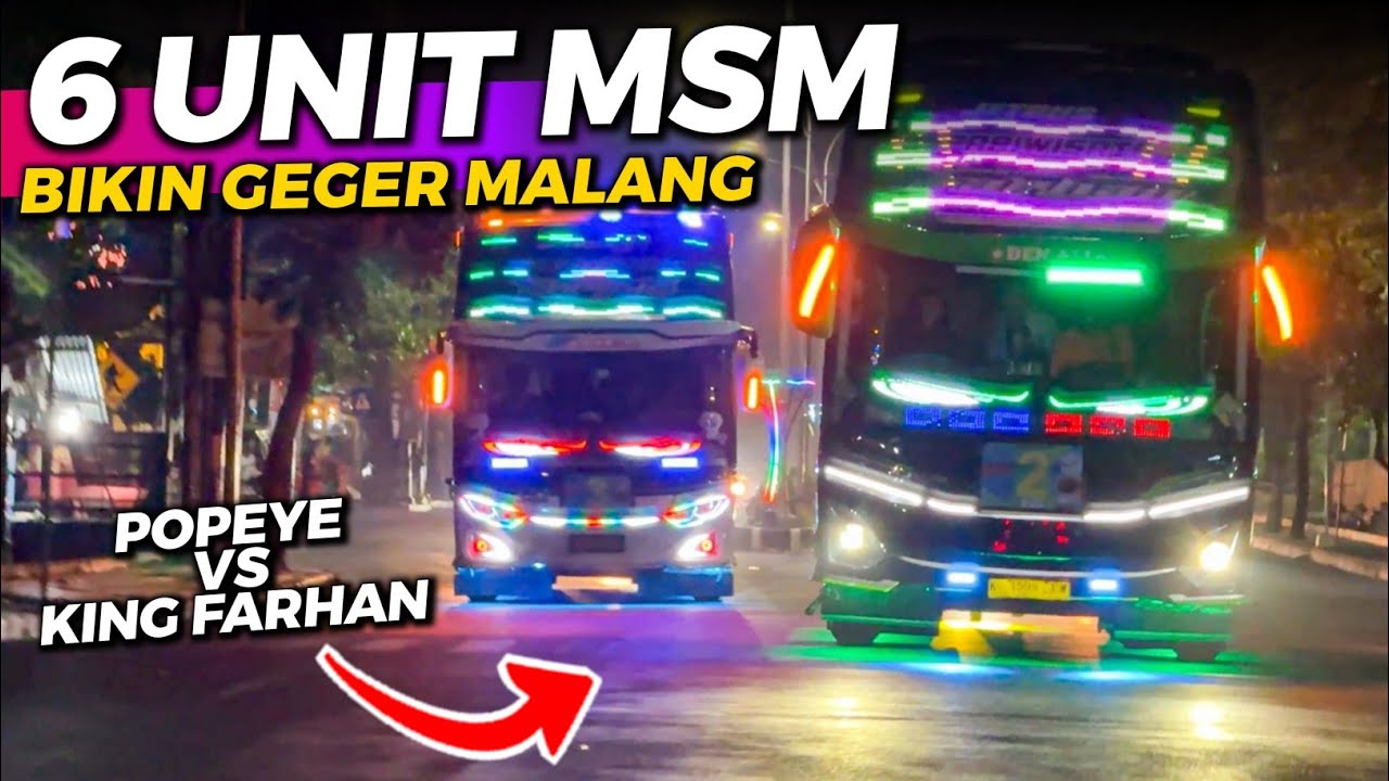 6 UNIT MSM NYERANG KOTA BATU‼️😱 - DUET POPEYE VS KING FARHAN!!!