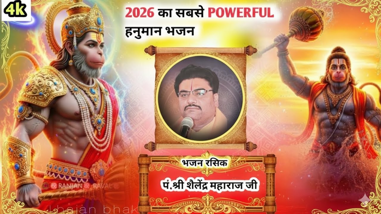 हनुमान जी का सबसे शक्तिशाली भजन 🔥 Best Hanuman #bhajan  Ever 
