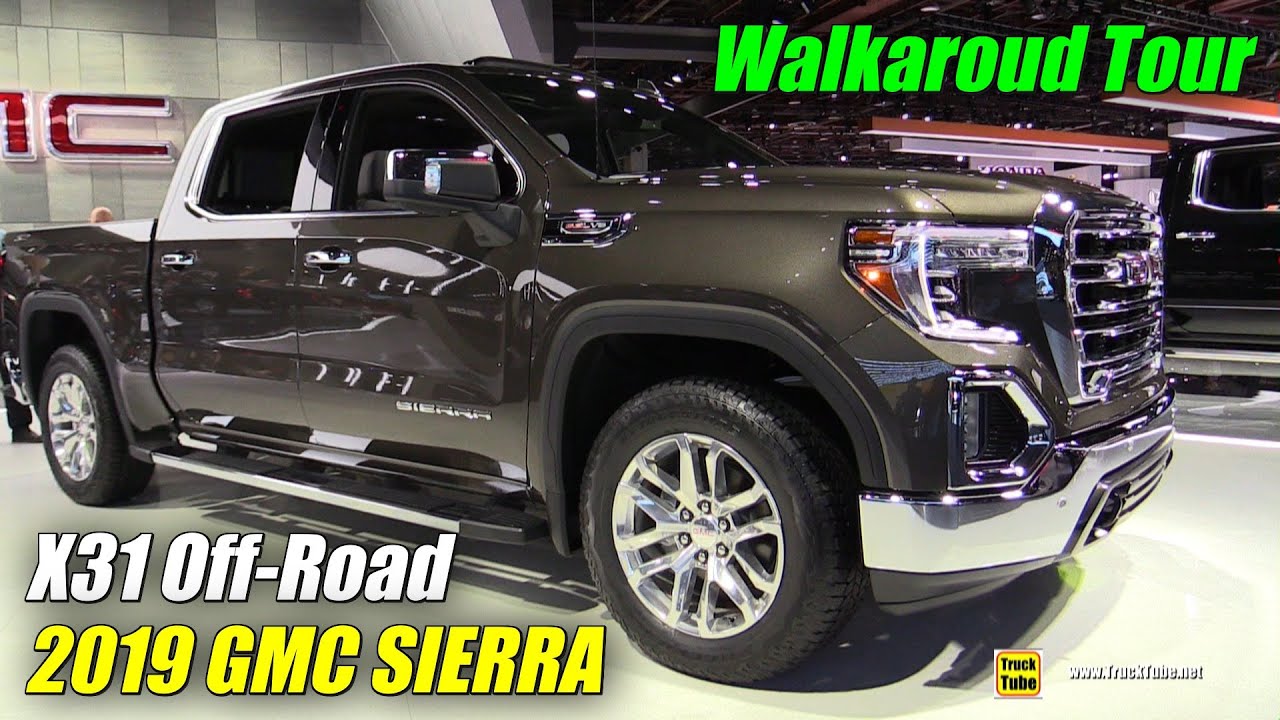 2019 GMC Sierra X31 Off Road - Exterior Interior Walkaround - 2019 Detroit Auto Show