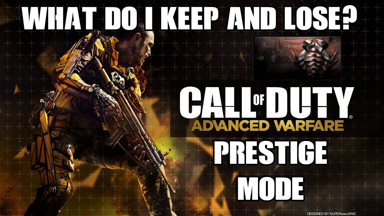 Call of Duty: Advanced Warfare - Prestige Mode - What will I lose?