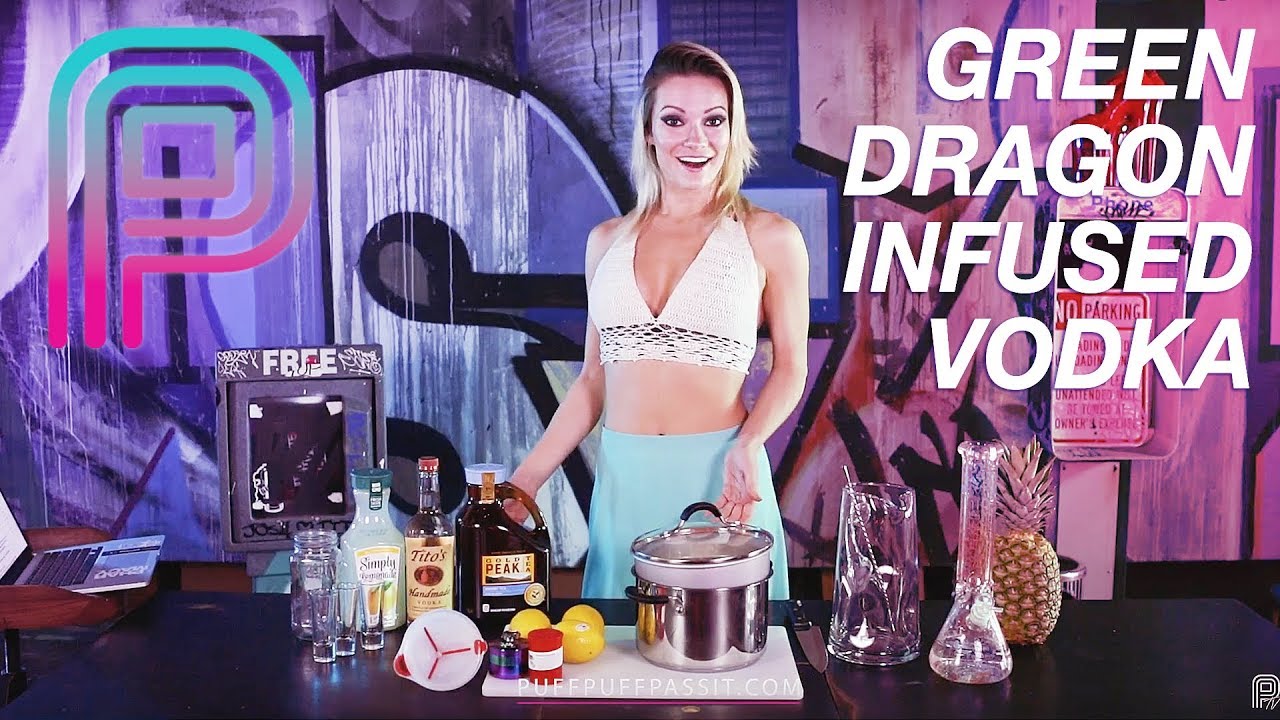 HOW TO INFUSE VODKA WITH CANNABIS & MAKE CHILL SPRINGTIME COCKTAILS! with Caitlin O'Connor