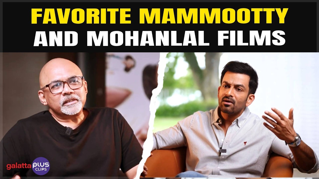 Prithviraj Sukumaran lists his favorite Mammootty, Mohanlal, Ranveer and Jack Nicholson films