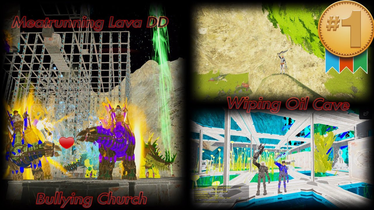 Ark Ps5 | Wiping Oil | Bullying Church | Meatrunning Lava DD | #RUIN #KINGS #LORDS #MATRIX