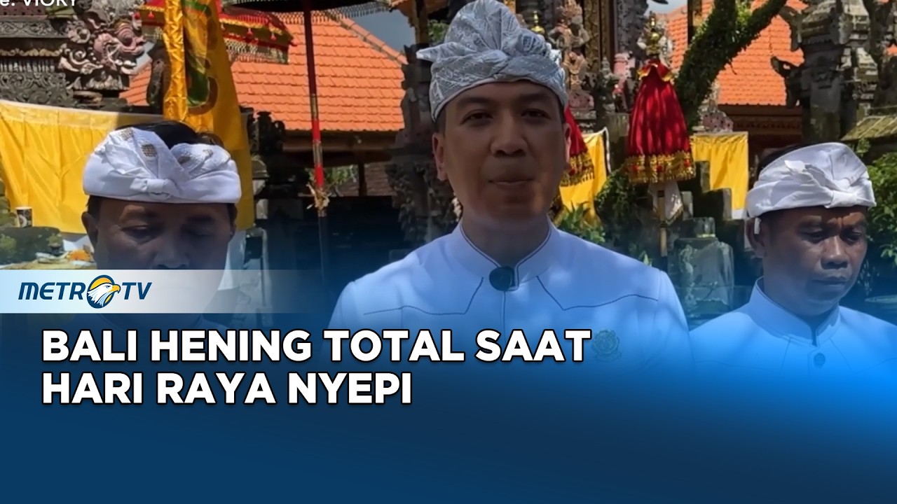 Nyepi di Bali Warga dan Turis Wajib Diam di Rumah Selama 24 Jam