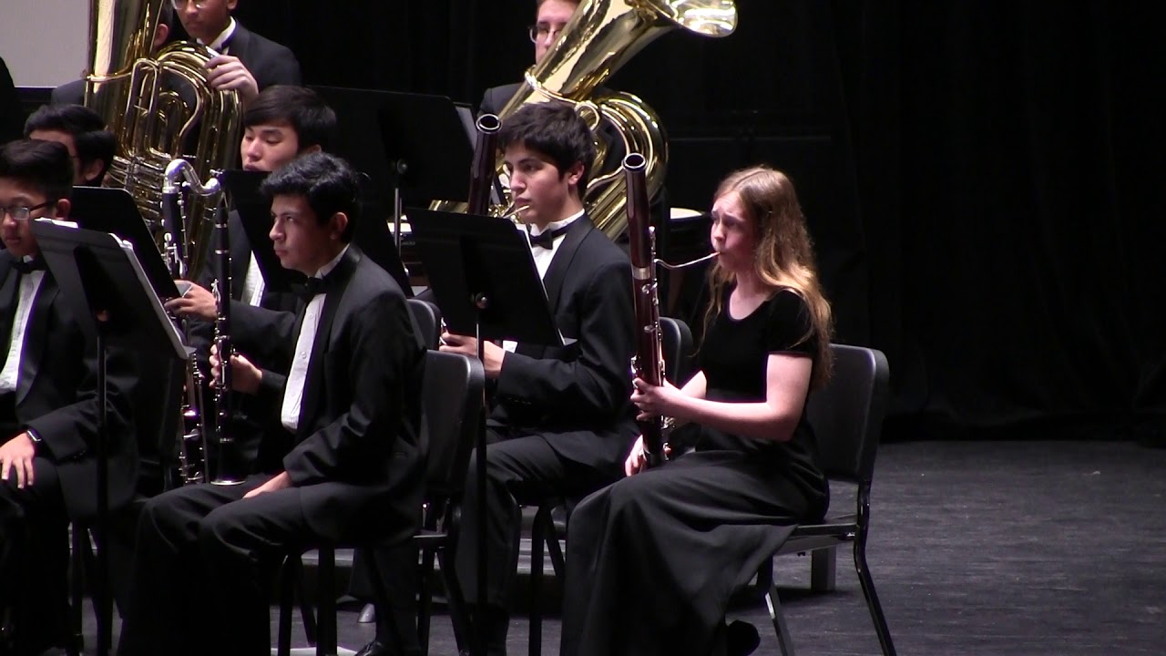2018-04-04 CRHS Wind Ensemble - Aegean Festival Overture