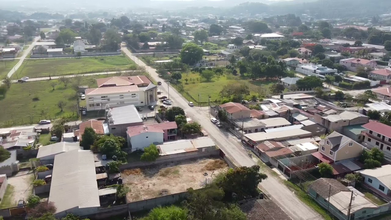 Barrio San Juan, Siguatepeque, en Drone, Honduras