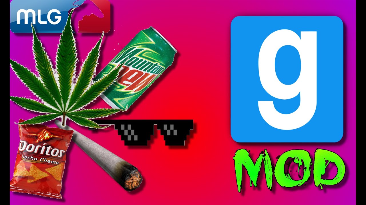 Garry's Mod: 420 BLAZE IT Weapons Mod Showcase