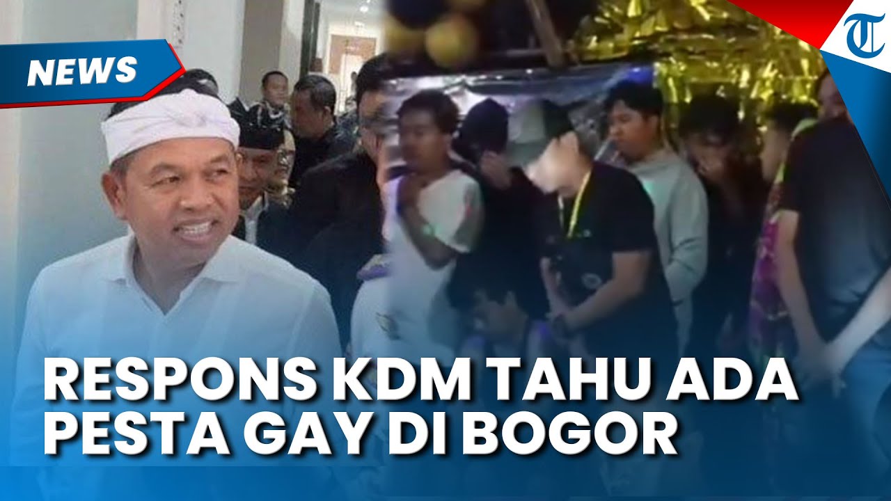 RESPONS Dedi Mulyadi Saat Tahu Ada Pesta Gay di Puncak Bogor, Langsung Ambil Tindakan