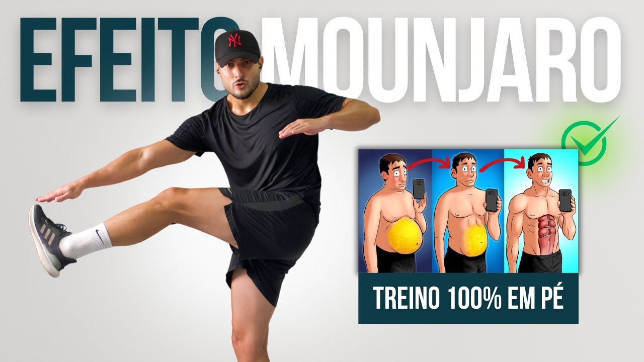 Treino PODEROSO EM PÉ | para acabar com a barriga em 15MIN diários em casa!