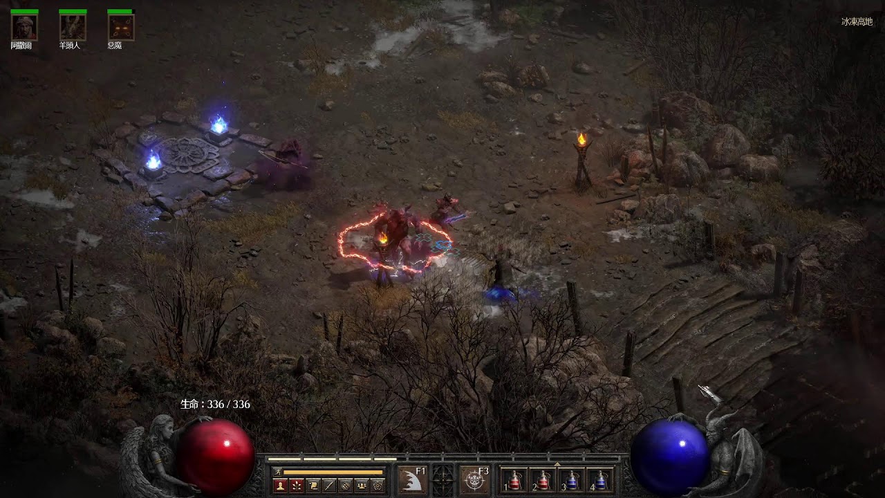 Diablo II R - 260303 - 術士 - 稍微練等