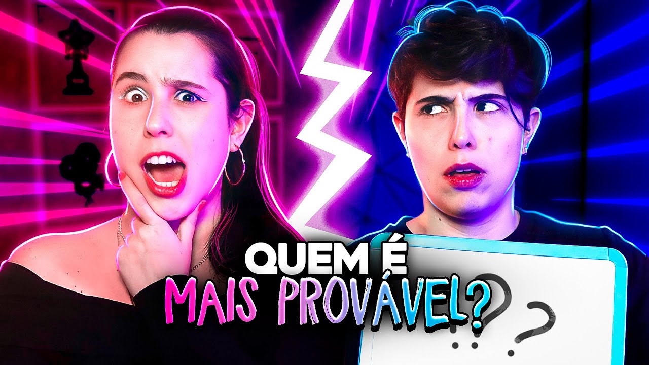 A TRETA ENTRE IRMÃS! QUEM É MAIS PROVÁVEL? Ft Jessica Ballut