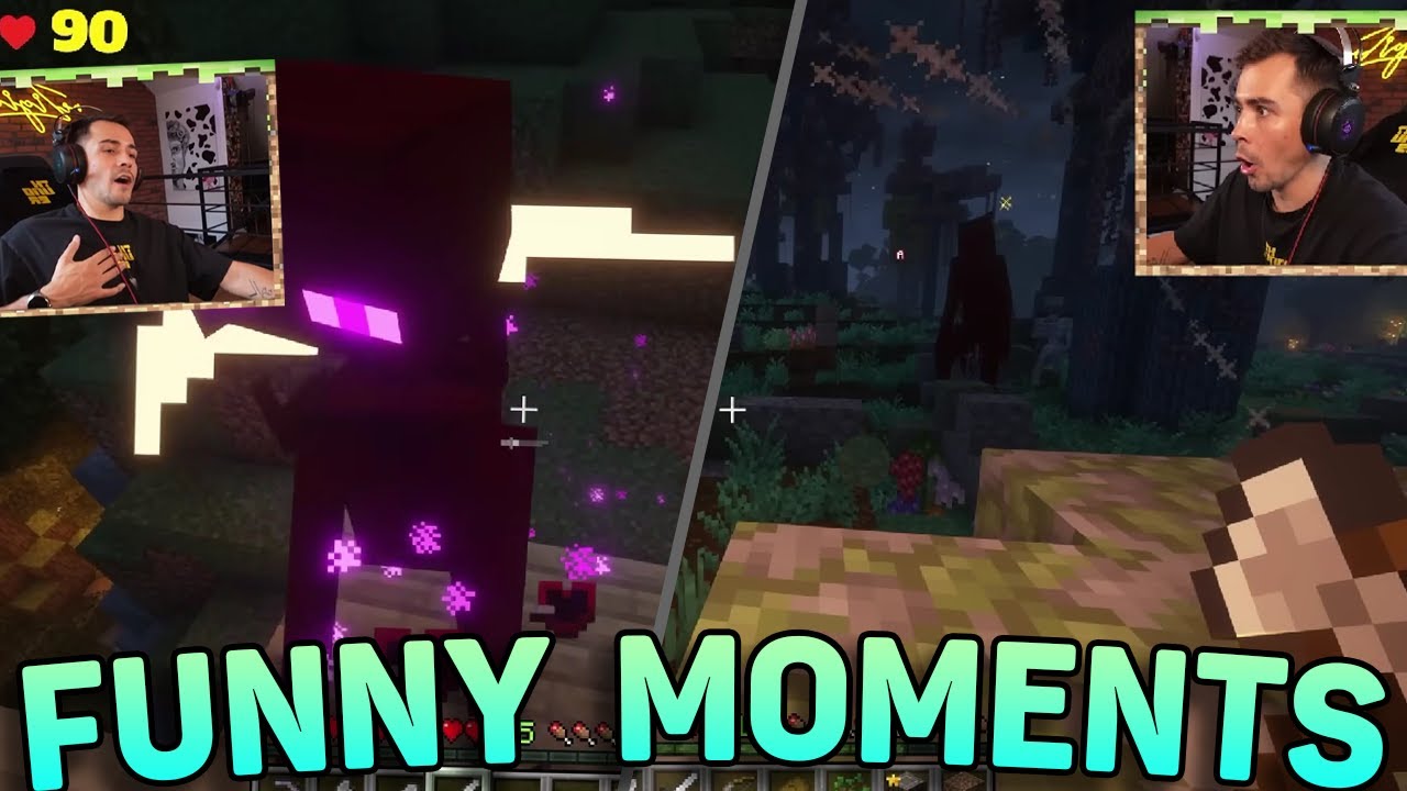 REZI MINECRAFT na MODACH - FUNNY MOMENTS #1
