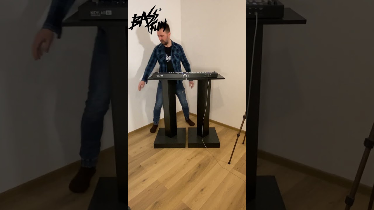 Studio warm up before recording live