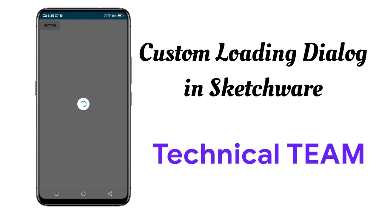 Custom Loading Dialog in Sketchware | Sketchqube