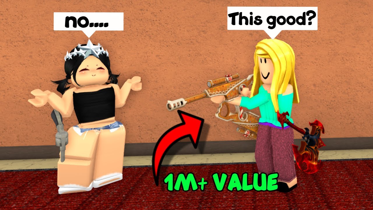 BANNING and EXPOSING SCAMMERS in Roblox Murder Mystery 2..