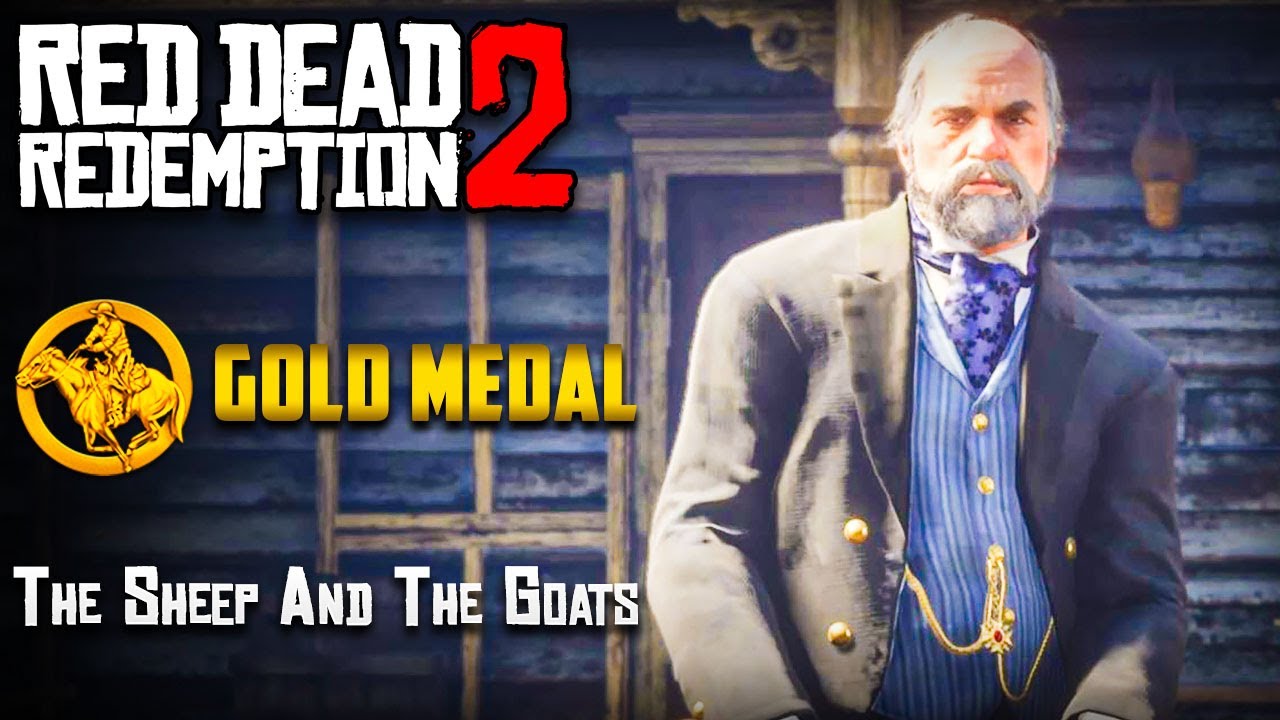 RDR2: The Sheep and the Goats - Gold Medal Walkthrough | No Commentary (4K)