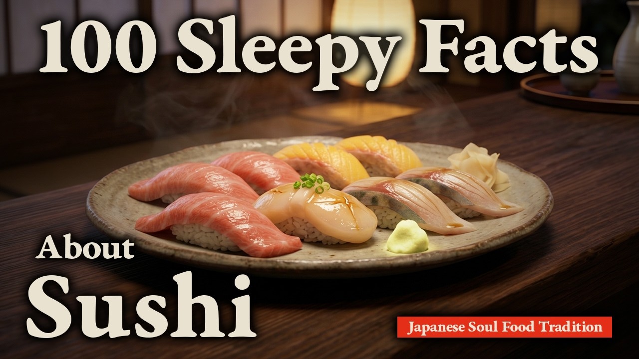 100 Relaxing Facts About Japanese Sushi &ndash; Fall Asleep to the Soul Food of Japan
