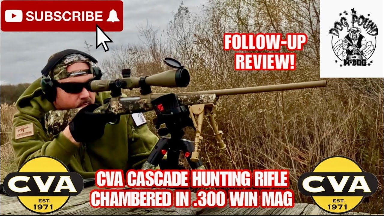 CVA CASCADE Bolt Action HUNTING RIFLE Chambered In 300 WIN MAG! Follow-Up REVIEW!