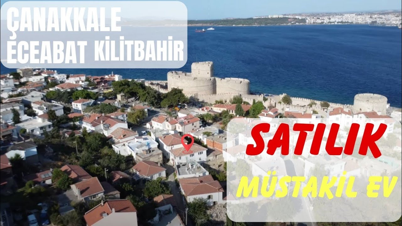 Kilitbahirda Denize 200 metre Satılık Müstakil Ev - 0506 630 61 72 Murat ÖZDALGIÇ Remax İDA