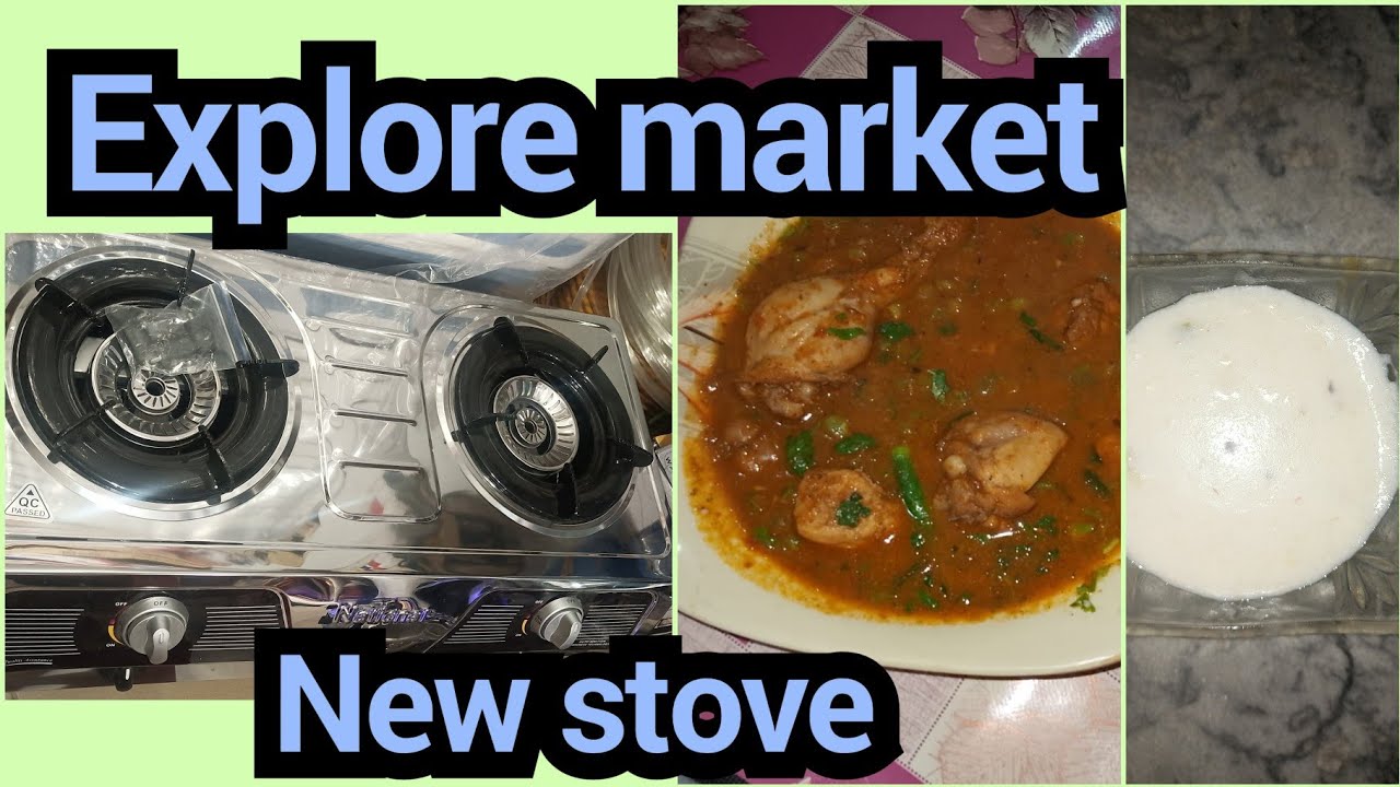 Aaj hum bazar gae, new stove ly lia, kheer bnai 