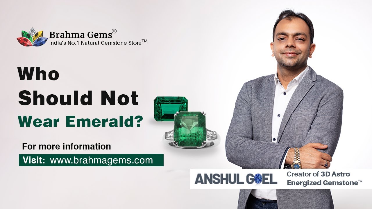 Who Should Not Wear Emerald / Panna || Brahma Gems | 9953660004