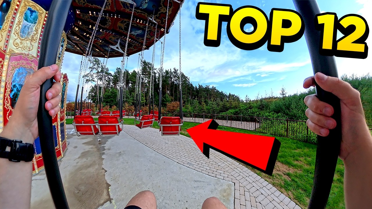 TOP 12 BEST ATTRACTIONS IN HOSSOLAND | 2025 EPIC SMOOTH POV RIDES